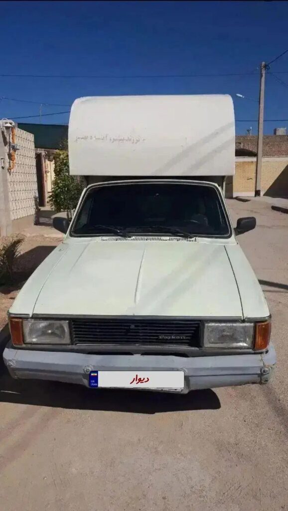 پیکان وانت مدل ۹۲ دوگانه کارخانه